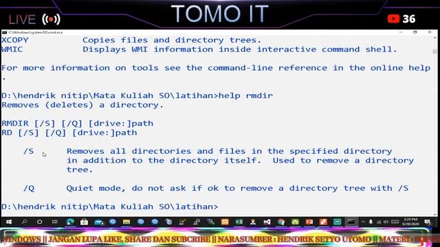Live_ Pertemuan 4 Software Pada Windows