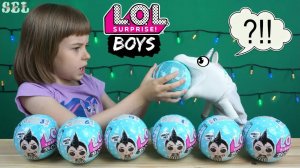 Куклы #ЛОЛ Мальчики Ищем Золотой шар LOL Surprise Boys Series