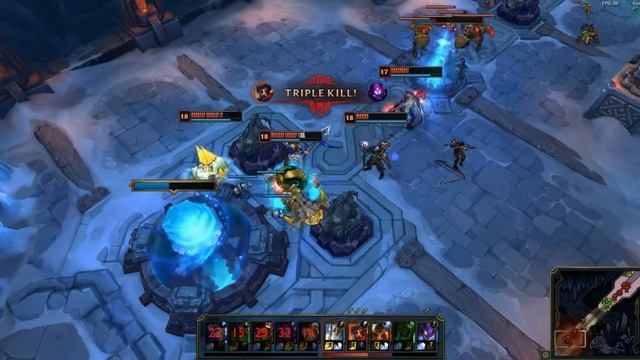 Attacking Nexus with Inhibitor up [League of Legends] смотреть онлайн