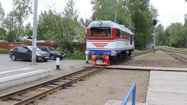 ТУ2 Северная трасса(Подход к составу на Озерной) смотреть онлайн