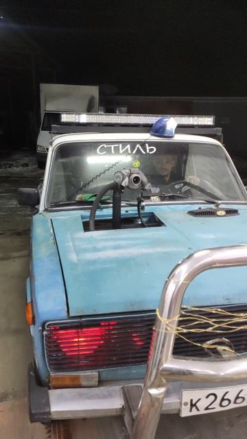 Первый выезд с турбиной ВАЗ Эль Камино.