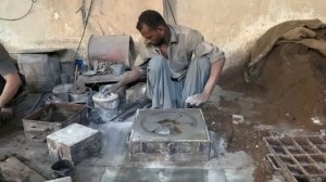 Переработка и литье в формы на индийском заводе