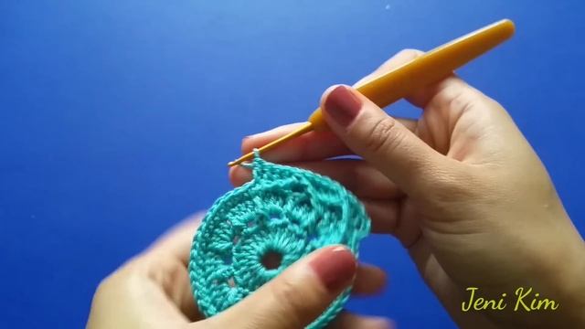 МК салфетка "Эмили" 4-5 ряды How to crochet doily "Emily" 4-5 rows смотреть онлайн