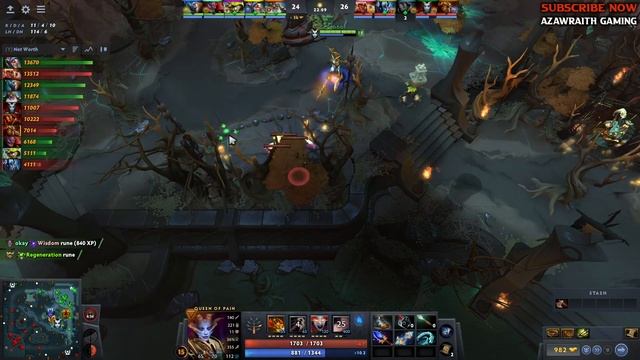 WTF 3 Sec CD Skill Spam AOE Shadow Strike OC Wind Waker 100% Annoying Carry Queen of Pain Dota 2 смотреть онлайн