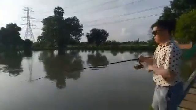 Lure fishing for Arapaima at Amazon BKK2 near Bangkok смотреть онлайн