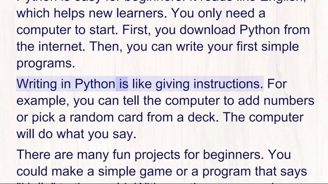 English US - easy - Getting Started with Python: Basics смотреть онлайн