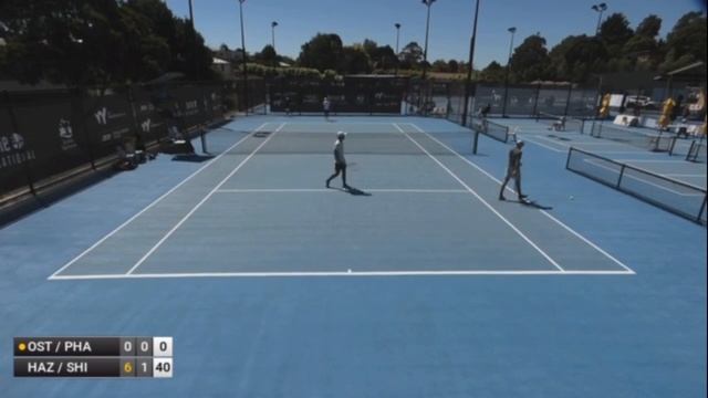 (WC)Oster Sam/Pham Derek v Hazawa Shinji/Shimizu Yuta - M25 Burnie смотреть онлайн