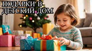 ПРИВЕЗЛИ ПОДАРКИ В ДЕТСКИЙ ДОМ #детскийдом #подарки #благотворительность