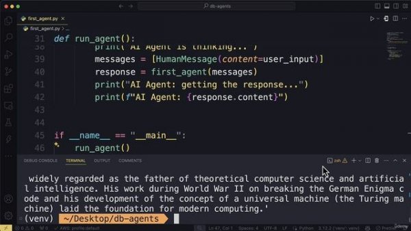 3. AI Agent Flow - Console App