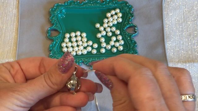 AOS Design Horseshoe Pearl Cage - Designed by RJS смотреть онлайн