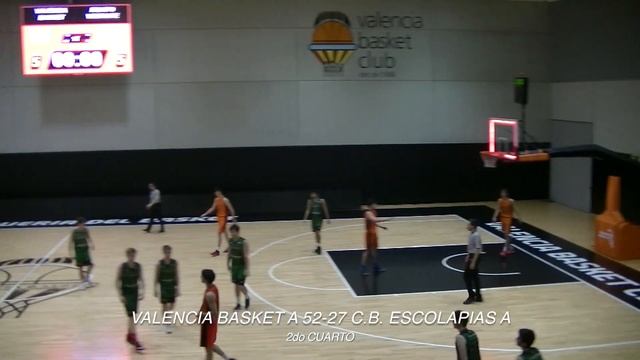 Valencia Basket A 100-53 C.B. Escolapias A смотреть онлайн