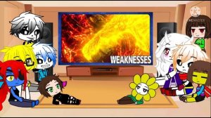 Undertale Cast Reacts to Godzilla Earth (Gacha Club Au)