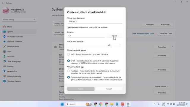 How to Create a Virtual Hard Disk (VHD) in Windows 11 [2024] смотреть онлайн