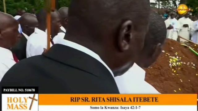 Burial events of late sister rita shisala itebete At sacred heart mukumu Parish смотреть онлайн