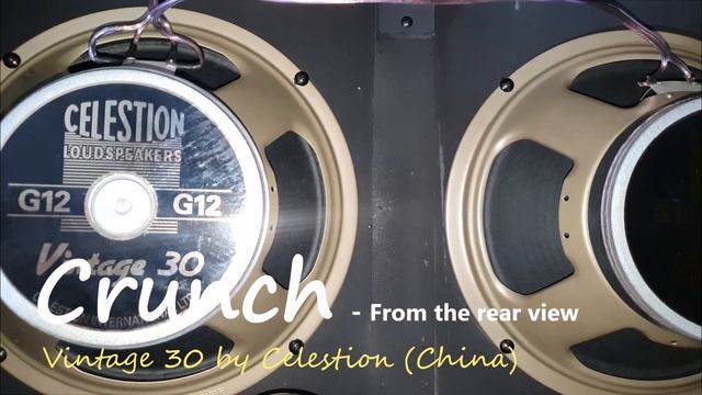 Celestion Vintage 30 (china) Speaker Test смотреть онлайн