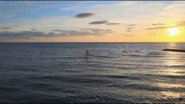 Wing Foil Session In The Mediterranean