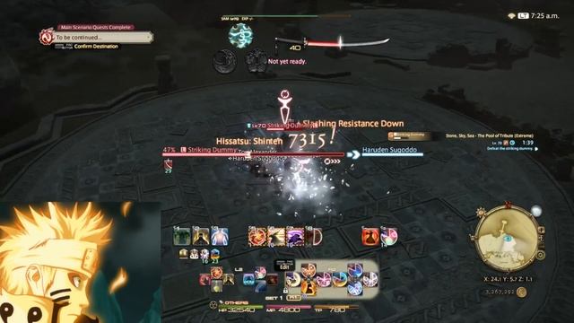 FFXIV ~ SAMURAI ROTATION @2:34 ~ SUSANO EX смотреть онлайн
