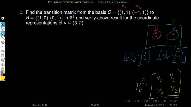 Transition Matrix | Lec2.5 смотреть онлайн
