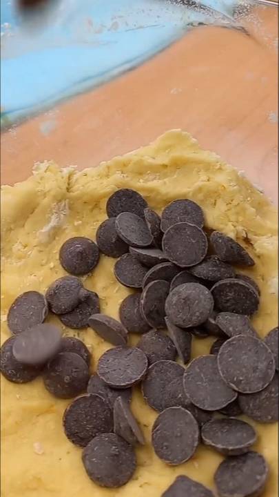 Дешёвое печенье с апельсином и шоколадом