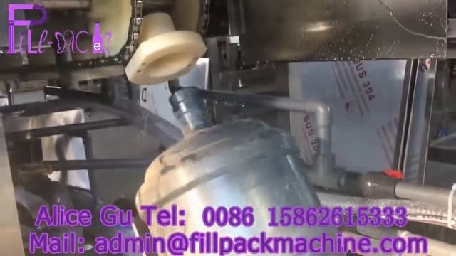 Single row 200BHP 5 gallon water filler with constant level filling valve смотреть онлайн