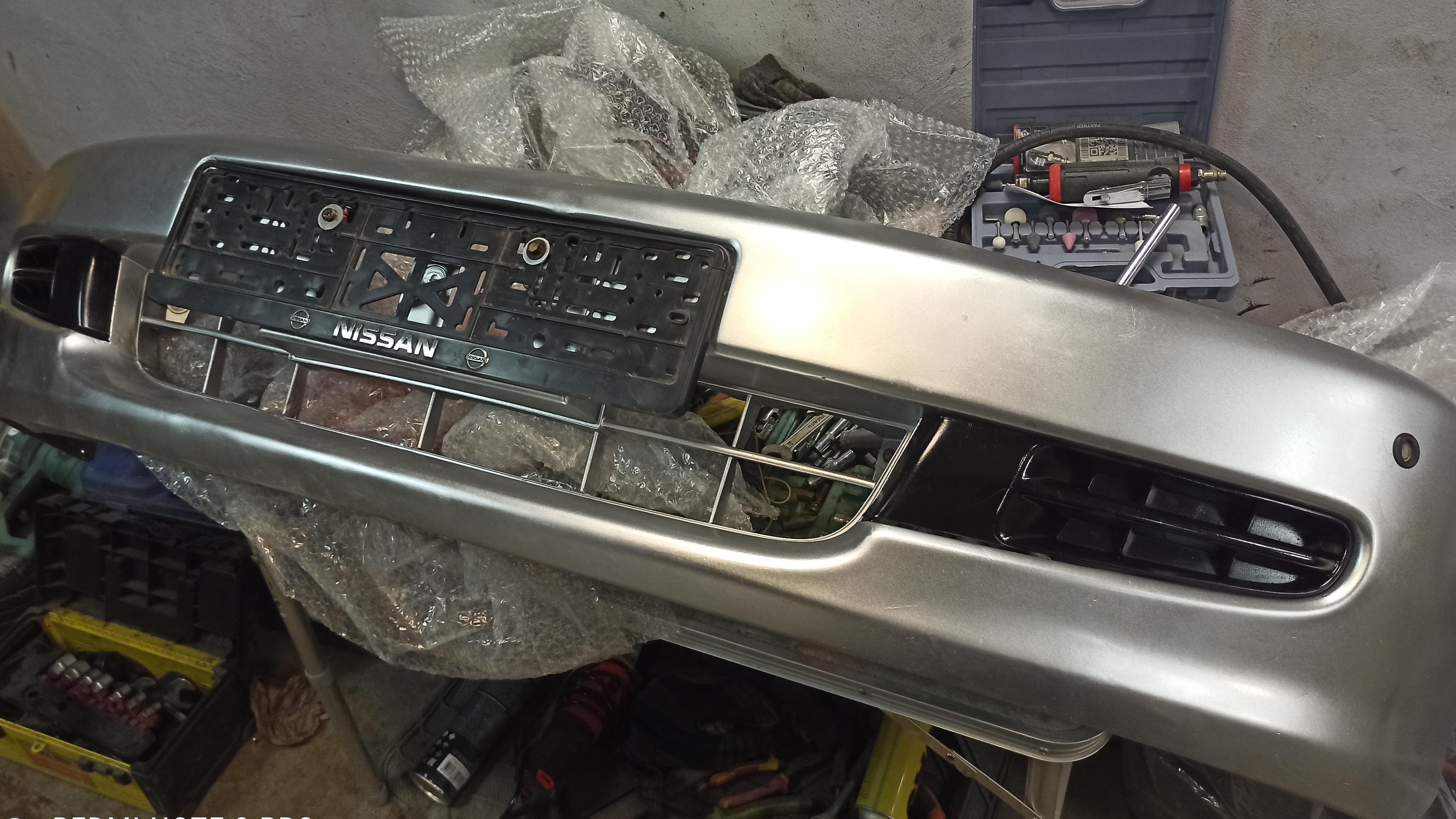 Бампер, восставший из пепла. Работа в 4 дня.