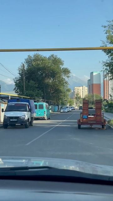 Алматы. Дороги нашего города. Район озера Сайран Июль 2023. Казахстан. Almaty. July 2023. Kazakhsta смотреть онлайн