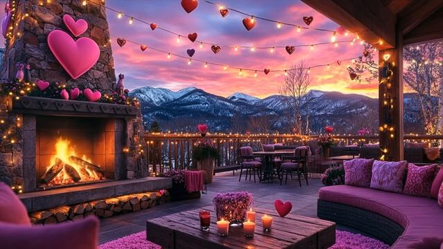 Романтика ❤️❤️❤️,день влюблённых, джаз,день Валентина, романтическая обстановка и нежная музыка. смотреть онлайн