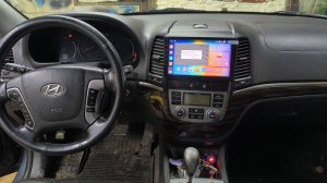 Hyundai Santa Fe. Установка магнитолы Android
