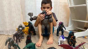 Обзор коллекции Годзилл и Кинг Конгов