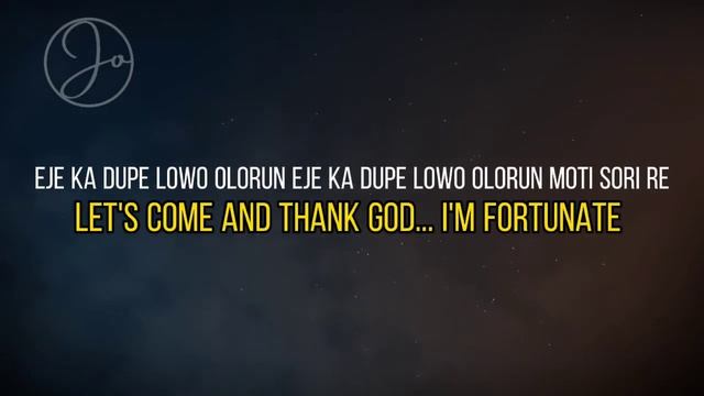 Mo So Rire Eleda Me Mo Dupe Lyrics With Translation - Paul Play Dairo || By Jo