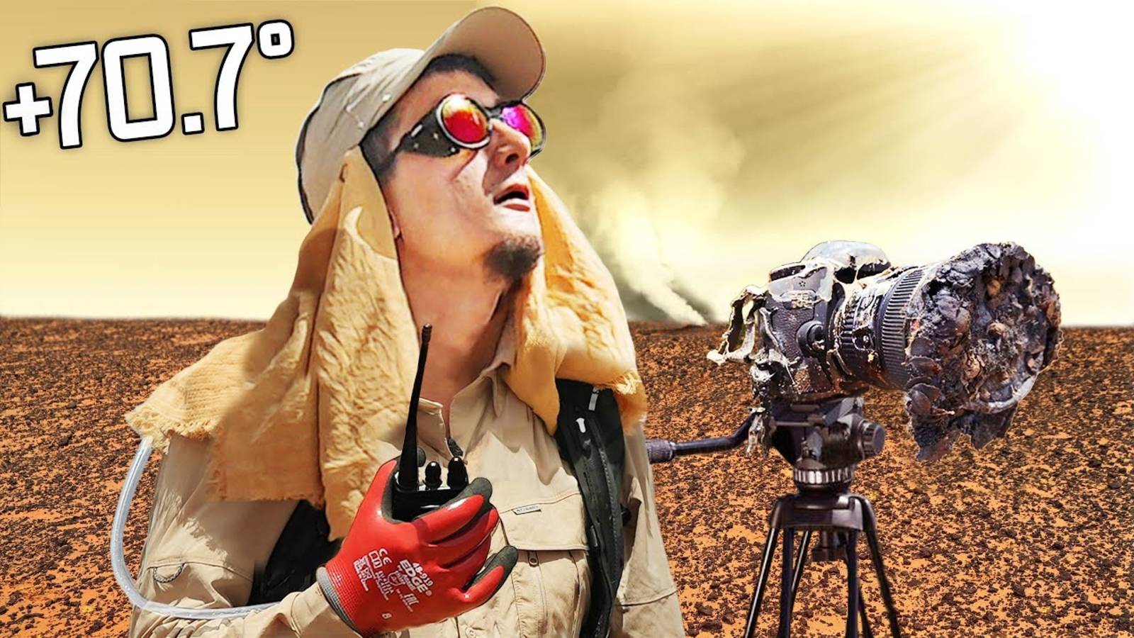 САМОЕ ЖАРКОЕ МЕСТО в Мире (70.7°C) ПУСТЫНЯ ЛУТ смотреть онлайн