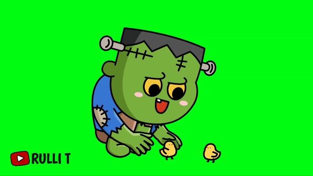 Green Screen [1080p] - HALLOWEEN CUTE FRANKENSTEIN CREEPY DEVIL MONSTER HAUNTED DEATH GHOST EVIL TX смотреть онлайн