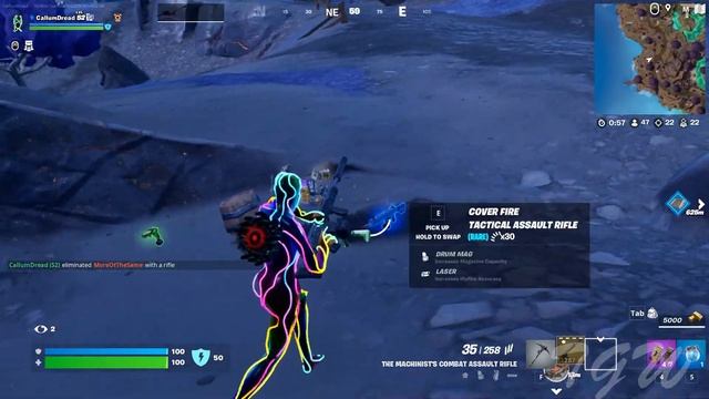 Neon Night Driver 🚘 | Fortnite ZB Solo Squads Gameplay | 53 Eliminations! смотреть онлайн