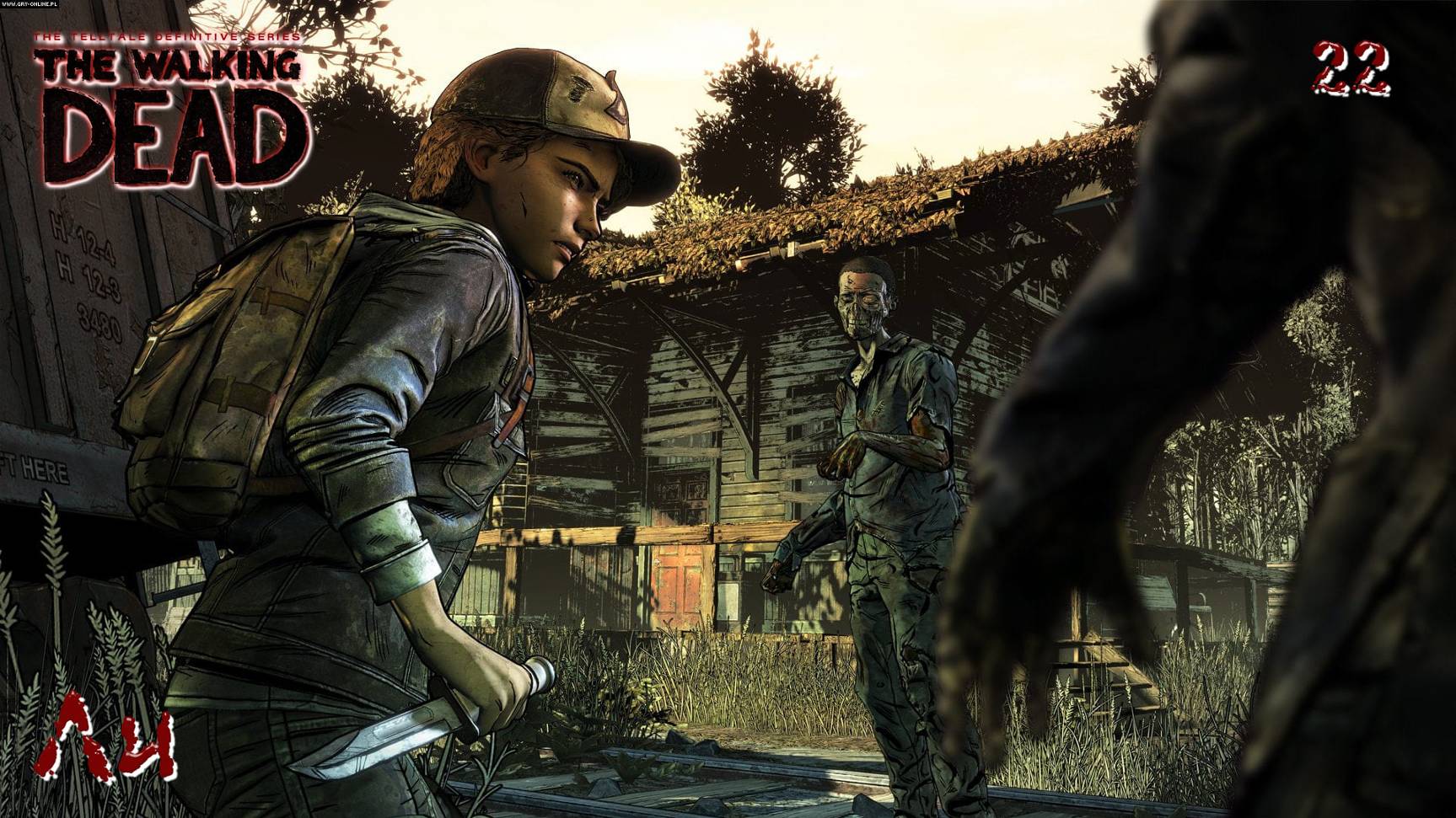The Walking Dead. Сезон 04. Часть 22. Ли смотреть онлайн