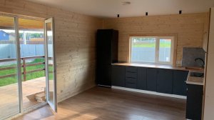 Дом Варяг 8 с отделкой имитация бруса.
Расчет дома по ссылке в описании.