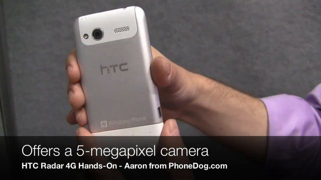 HTC Radar 4G Hands-On смотреть онлайн