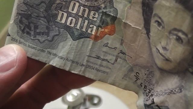 Cayman Islands One Dollar Note Review смотреть онлайн