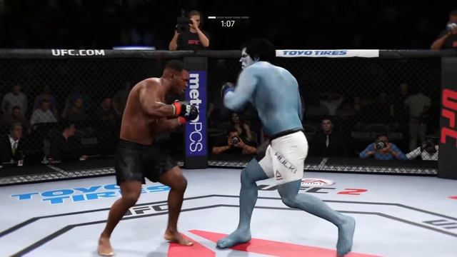 Mike Tyson vs. Blue Hulk (EA Sports UFC 2) 🥊 смотреть онлайн