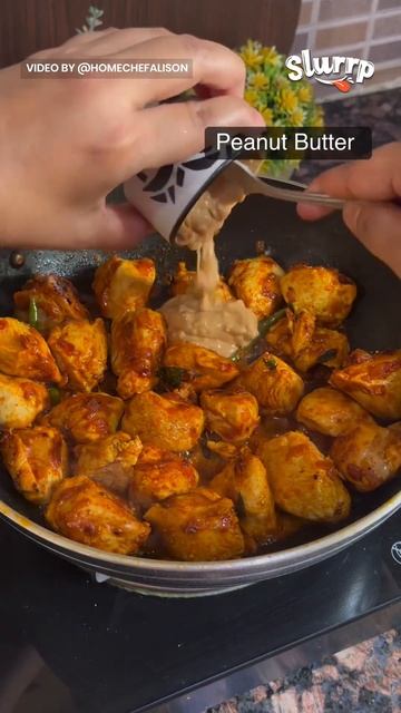 Peanut Butter Chicken Recipe | Slurrpapp смотреть онлайн