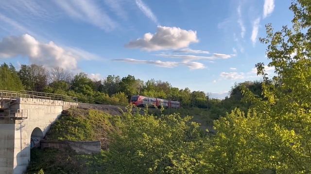 Рельсовый автобус РА2 Поезд 6617 Воронеж-1 — Касторная-Новая смотреть онлайн