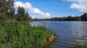 Рыбалка на реке Охта.