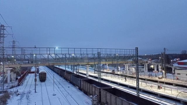 Атмосфера вечернего Фрязево. 20.11.2022 смотреть онлайн