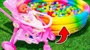 Пупсик БЕБИ БОН – Коляска трансформер для Беби Анабель