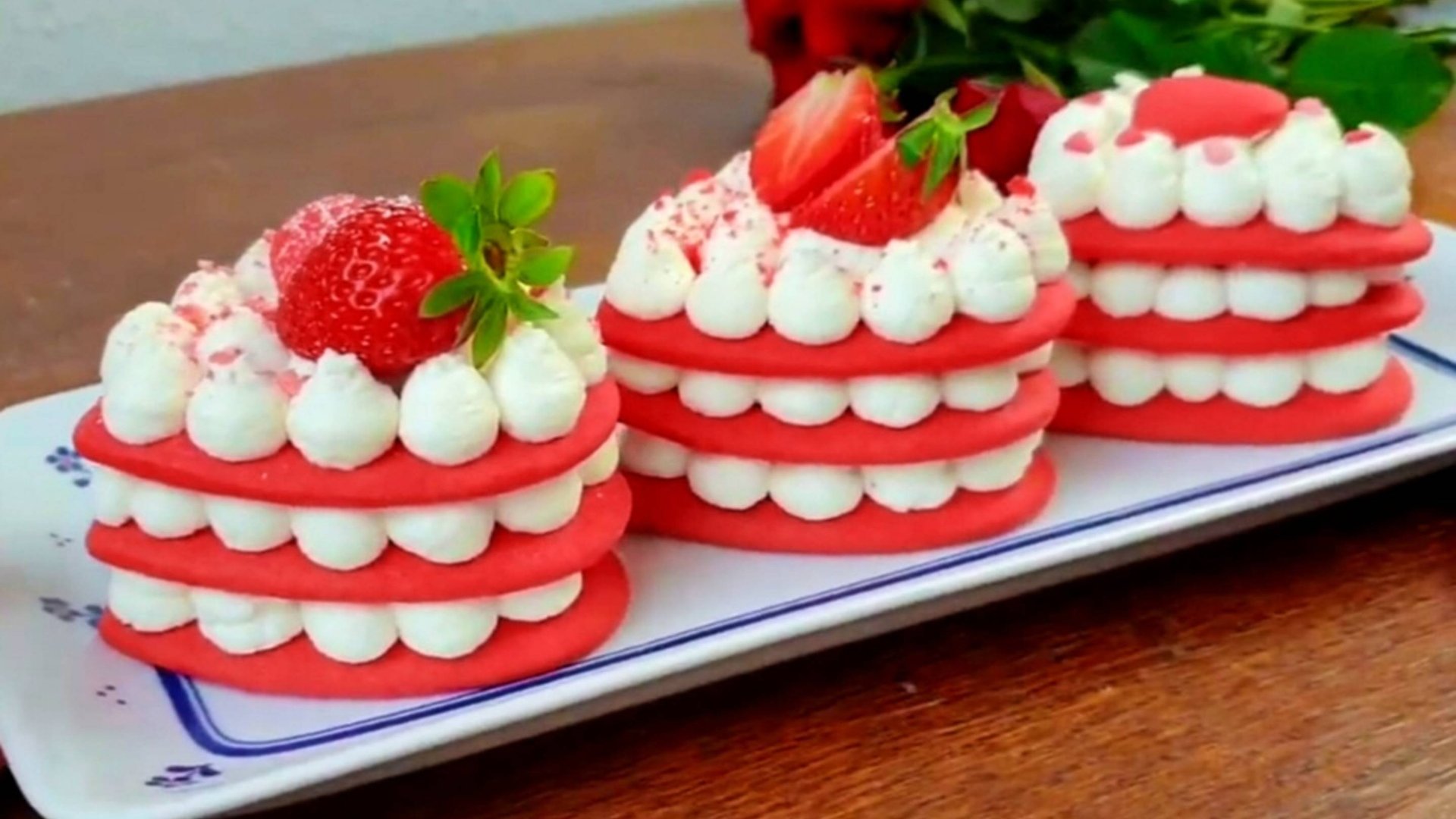 ❤️САМОЕ РОМАНТИЧНОЕ ПИРОЖНОЕ с восхитительным вкусом❤️ смотреть онлайн