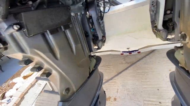 Winterizing And Cleaning My 33 Hydra-Sport With Twin Yamaha F350s! смотреть онлайн