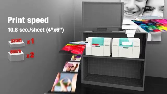 Inkjet Printer “Frontier DE100” | FUJIFILM смотреть онлайн