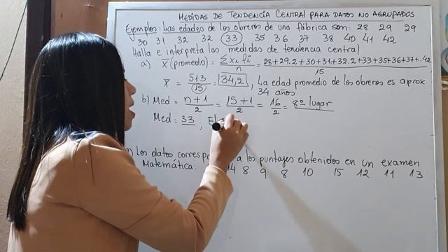 Medidas de Tendencia Central para datos no agrupados смотреть онлайн