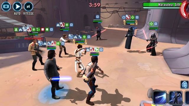 SWGoH: Rey vs SEE (GAC) смотреть онлайн