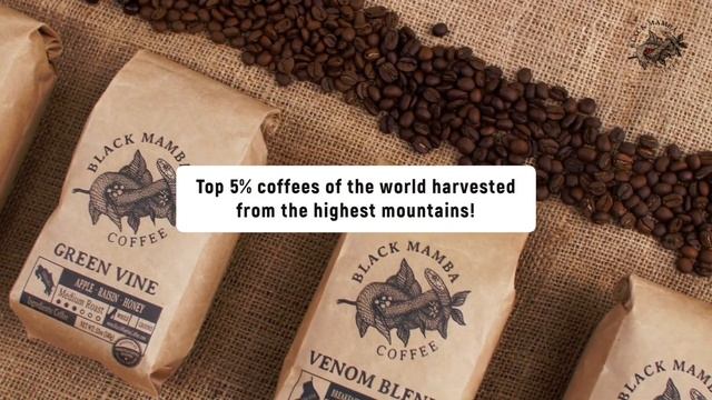 Product Demonstration Video - Black Mamba Coffee смотреть онлайн