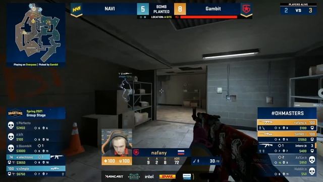 S1MPLE VS SH1RO! NAVI ПРОТИВ GAMBIT! НАВИ В ЖЕСКОЙ ФОРМЕ! СИМПЛ ТАЩИТ ИГРУ! (CSGO)